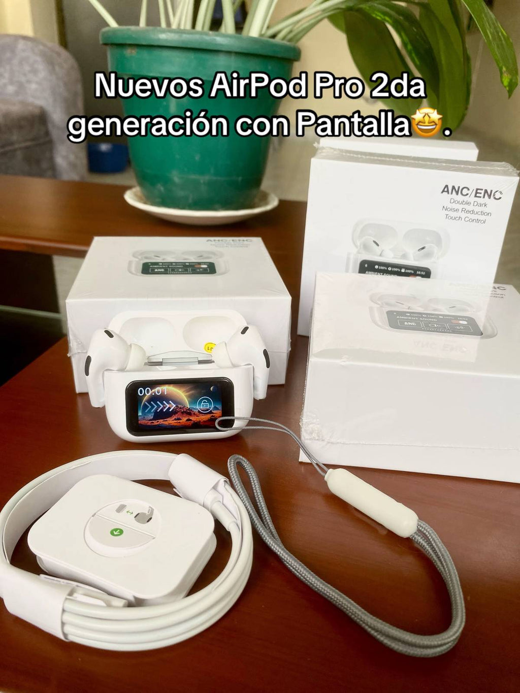 AIRPODS PRO CON PANTALLA