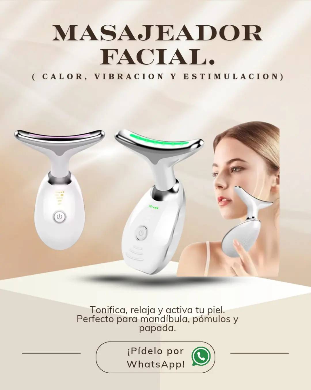 Masajeador Facial Reductor Arrugas