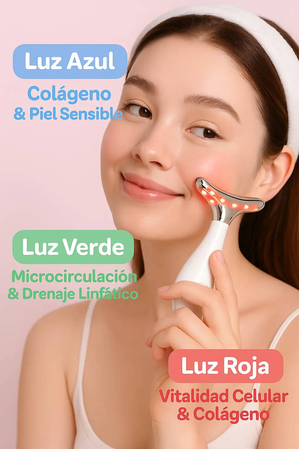 Masajeador Facial Reductor Arrugas