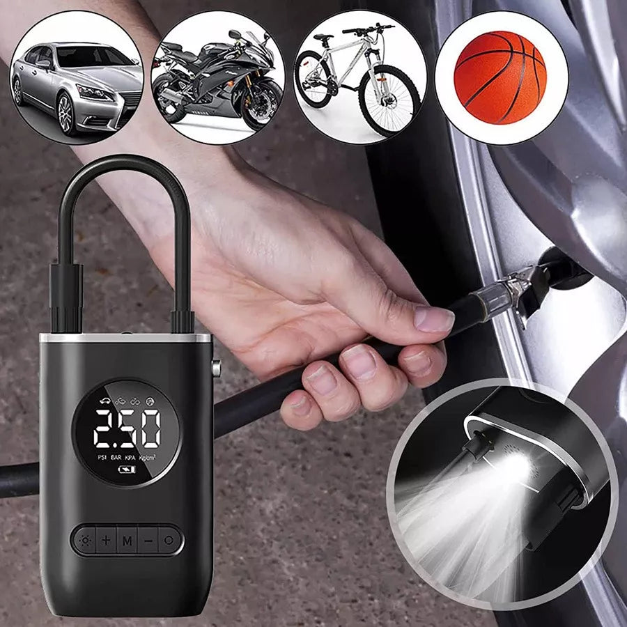 Inflador De Llantas Portable Compresor C