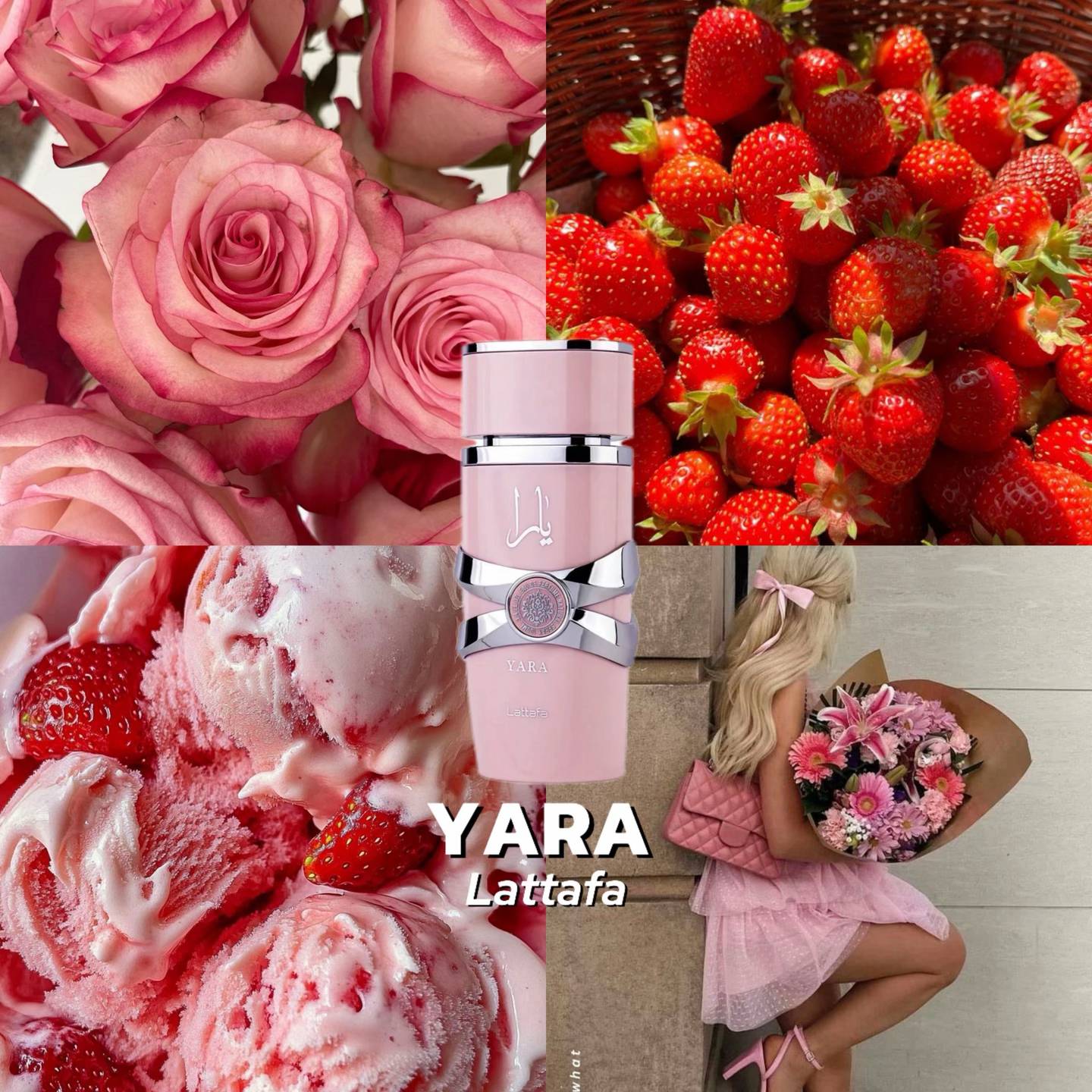 PERFUMES ARABES YARA+ASAD LATAFFA